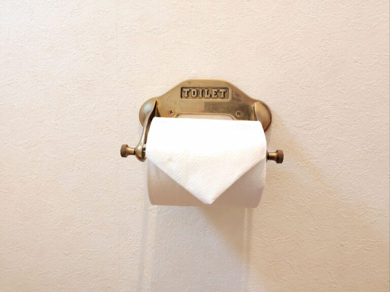 真鍮トイレットペーパーホルダー